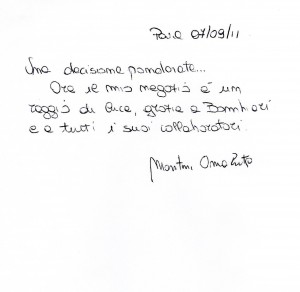 Montini dichiarazione